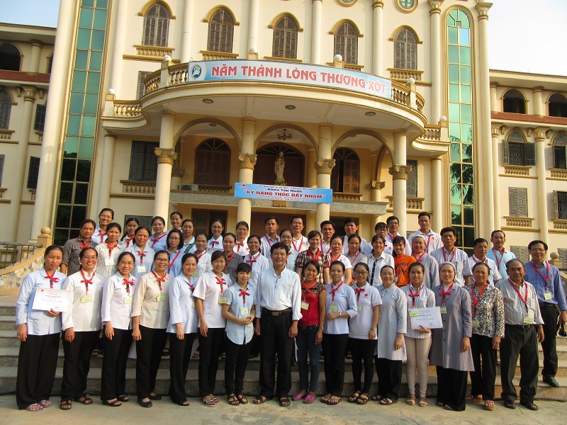 Khóa tập huấn “Kỹ Năng Thúc Đẩy Nhóm” tại Tòa Giám Mục Bắc Ninh