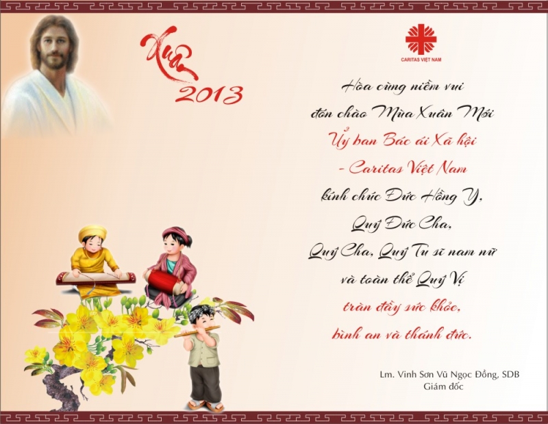 UBBAXH - Caritas Việt Nam chúc mừng năm mới