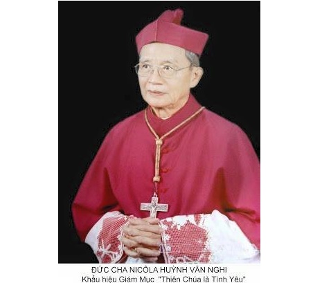 Ai tín: Đức Giám Mục Nicolas Huỳnh Văn Nghi