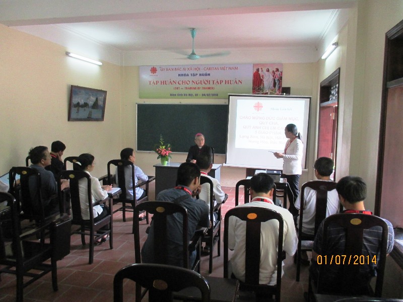 Caritas Việt Nam: Khai giảng khóa ToT tại Tòa Giám mục Lạng Sơn