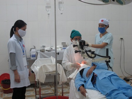 Caritas Hưng Hóa: 298 ca mổ mắt miễn phí tại bệnh viện đa khoa Thanh Thủy - Phú Thọ
