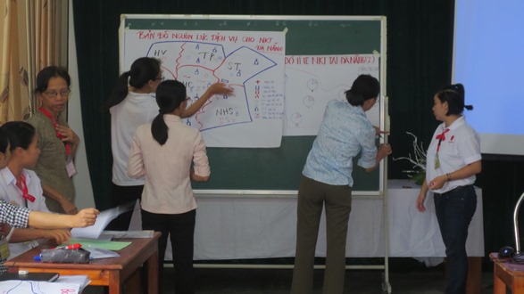 Tập huấn cho ban Hỗ trợ người Khuyết tật của Caritas-Giáo tỉnh Hà Nội