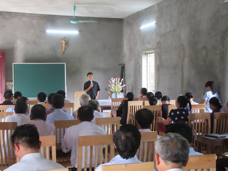 Caritas Bắc Ninh tổ chức tập huấn cho cộng tác viên cộng đồng