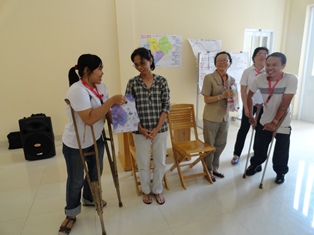 Khóa tập huấn của Ban khuyết tật Caritas Việt Nam