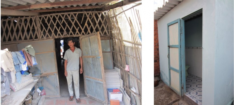 Caritas Phan Thiết hoàn thành dự án xây 40 nhà vệ sinh cho hộ nghèo