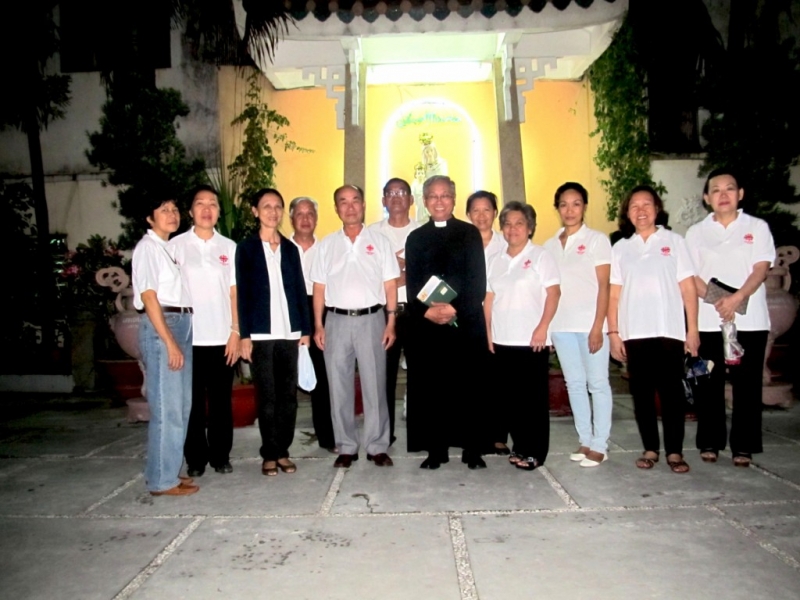 Thánh lễ cầu bình an cho các thân nhân và thành viên Caritas trong giáo hạt Tân Định