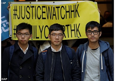 Các lãnh đạo của phong trào Occupy Central ở Hồng Kông được đề cử giải Nobel hòa bình