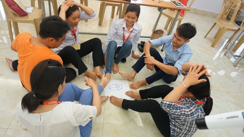 Caritas Việt Nam: Khóa tập huấn “Nghiệp vụ cơ bản hỗ trợ người khuyết tật hòa nhập cộng đồng”