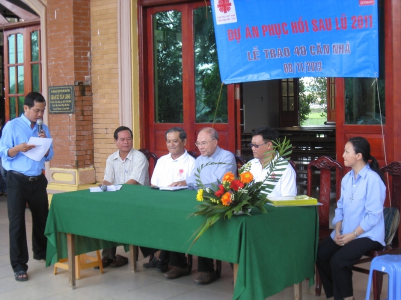 Caritas Việt Nam: Trao 40 căn nhà tại Đồng Tháp