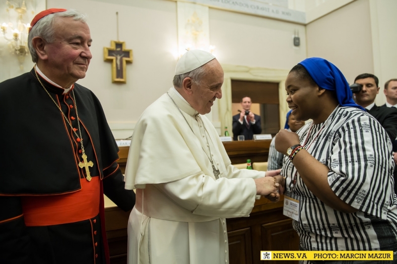Pope Francis calls Human trafficking a 