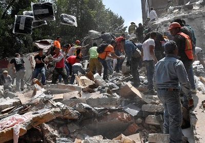 Giáo Hội Mêhico và công tác trợ giúp các nạn nhân động đất