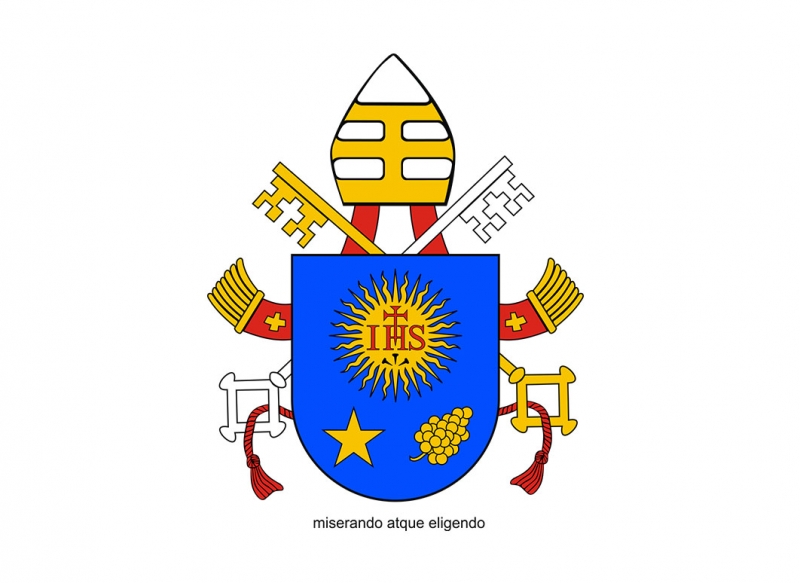 Công bố huy hiệu của Đức Giáo Hoàng Phanxicô