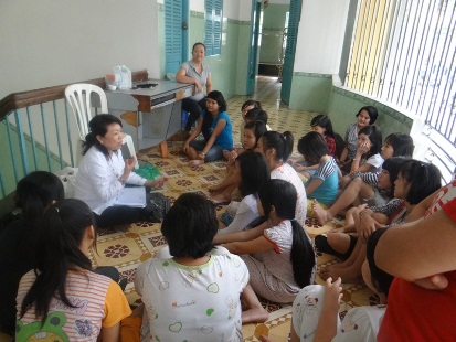 Caritas thành phố Hồ Chí Minh khám chữa bệnh tại Trung Tâm Giáo dục dạy Nghề thiếu niên