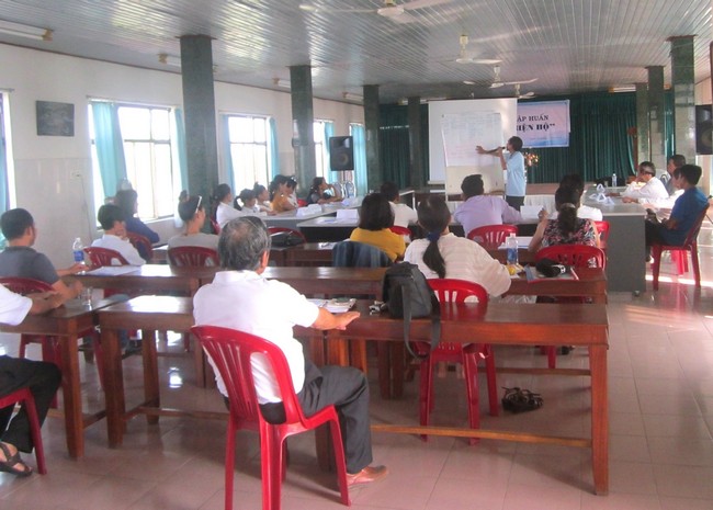 Caritas Huế tập huấn kỹ năng Biện hộ cho Người nhiễm HIV/AIDS