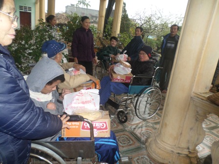 Caritas Bùi Chu đem Mùa Xuân đến cho những người nghèo trong giáo phận