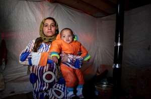 Refugees left out in cold in Middle East